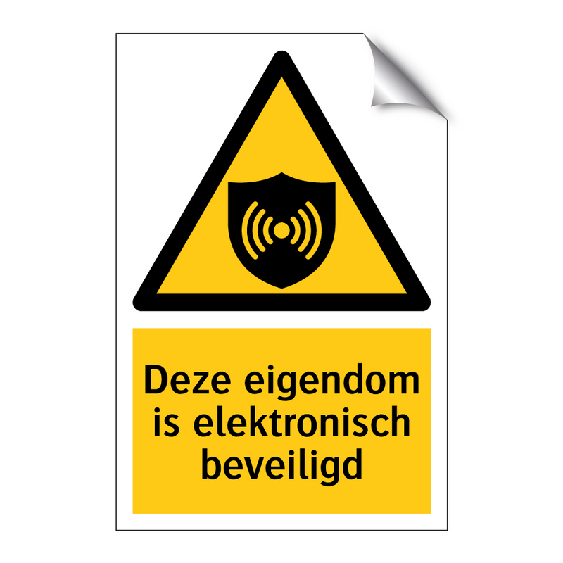 Deze eigendom is elektronisch beveiligd