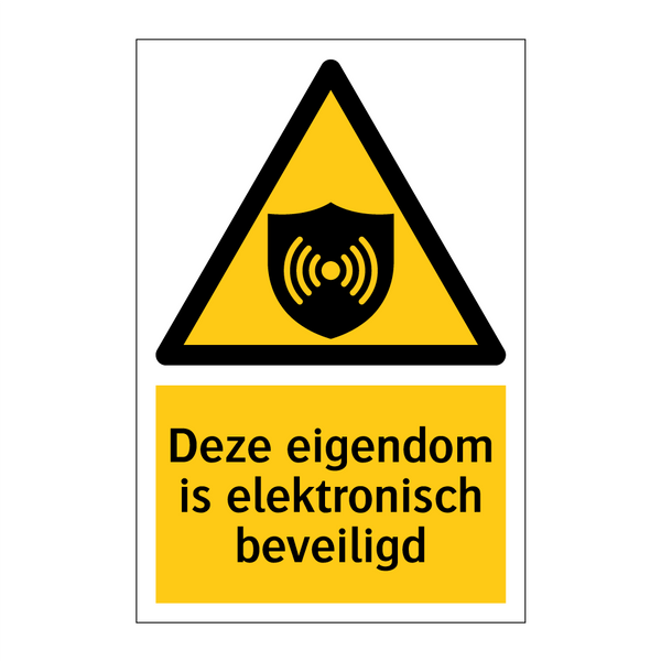 Deze eigendom is elektronisch beveiligd