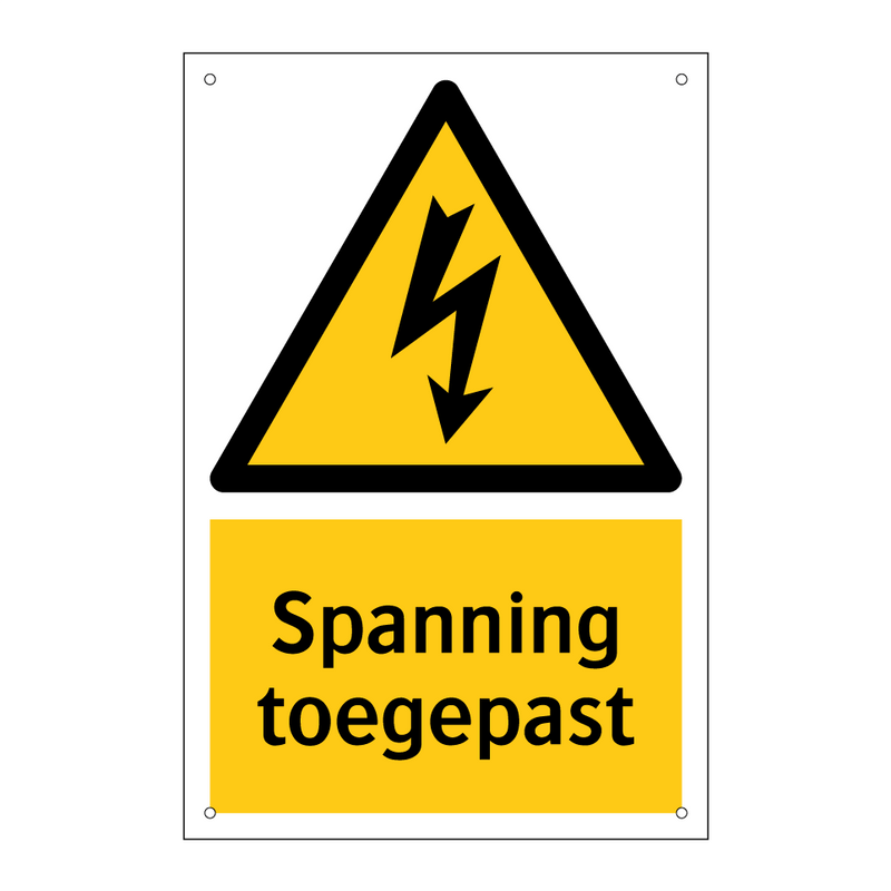 Spanning toegepast