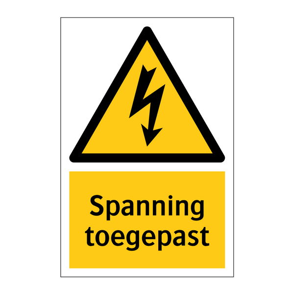 Spanning toegepast