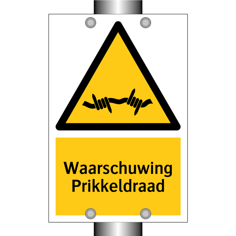 Waarschuwing Prikkeldraad