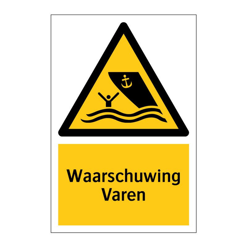 Waarschuwing Varen