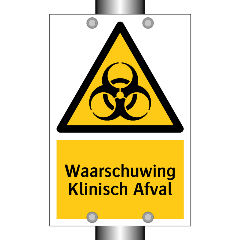 Waarschuwing Klinisch Afval