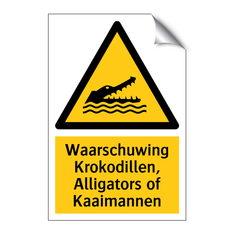 Waarschuwing Krokodillen, Alligators of Kaaimannen