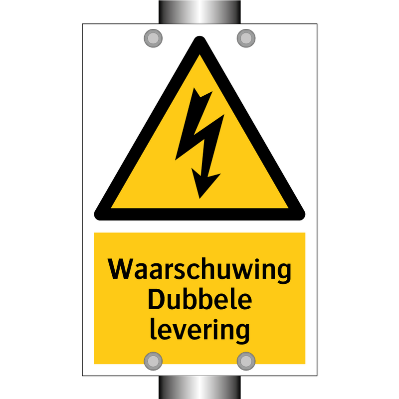 Waarschuwing Dubbele levering