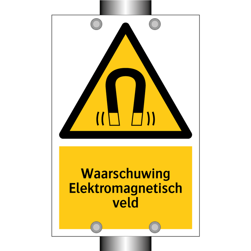 Waarschuwing Elektromagnetisch veld