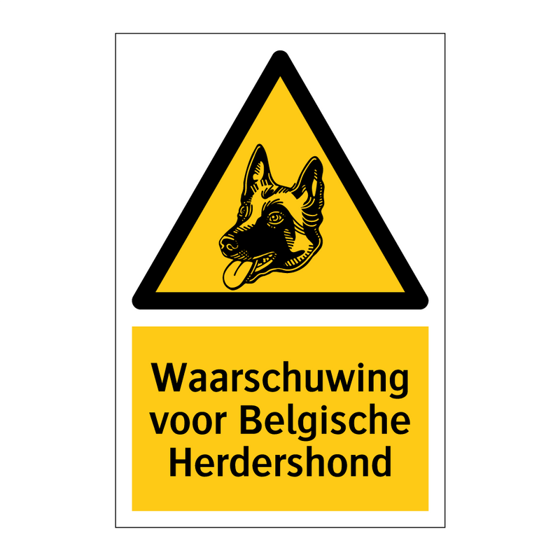 Waarschuwing voor Belgische Herdershond