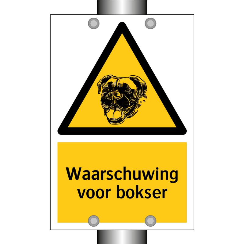 Waarschuwing voor bokser