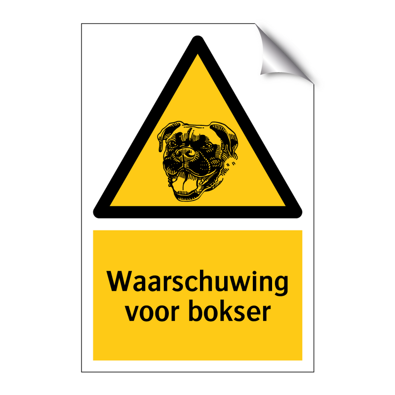 Waarschuwing voor bokser