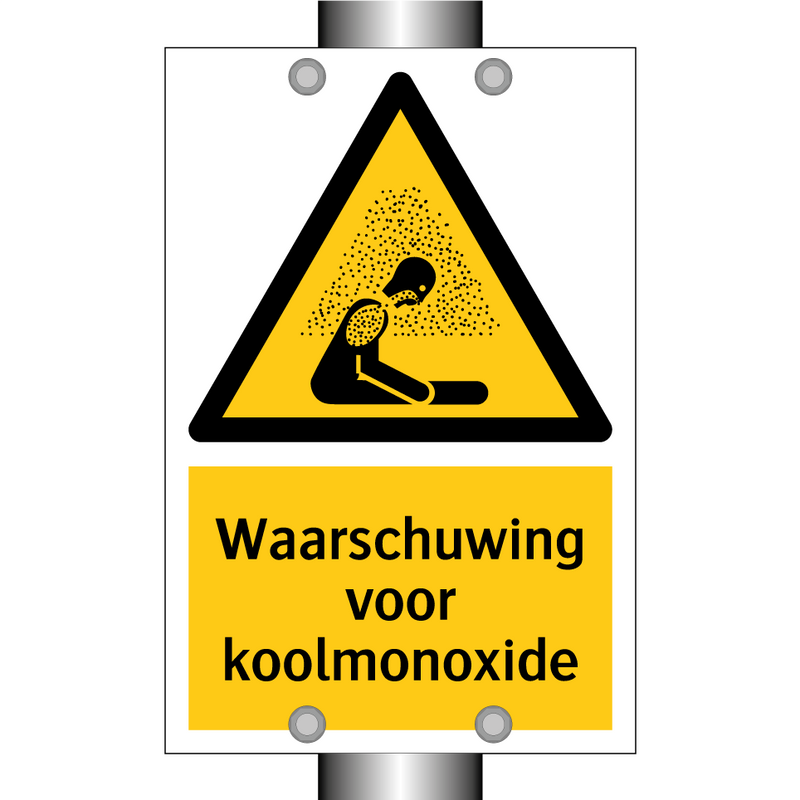 Waarschuwing voor koolmonoxide