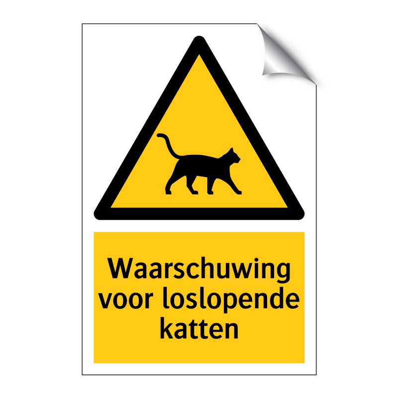 Waarschuwing voor loslopende katten