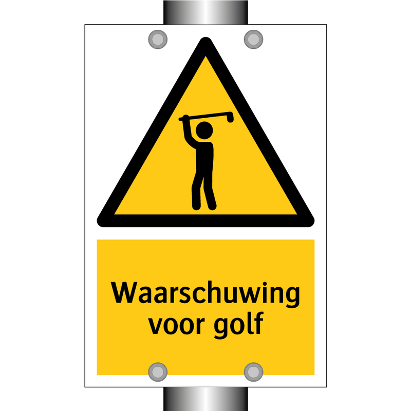 Waarschuwing voor golf