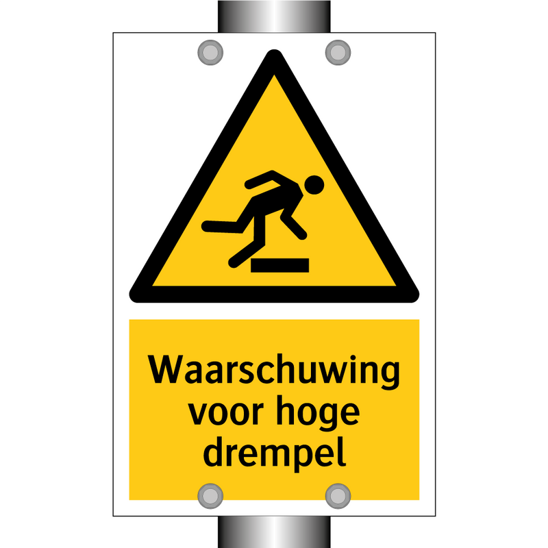 Waarschuwing voor hoge drempel