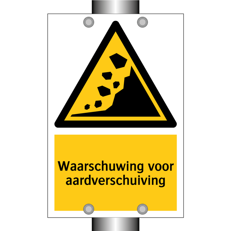 Waarschuwing voor aardverschuiving