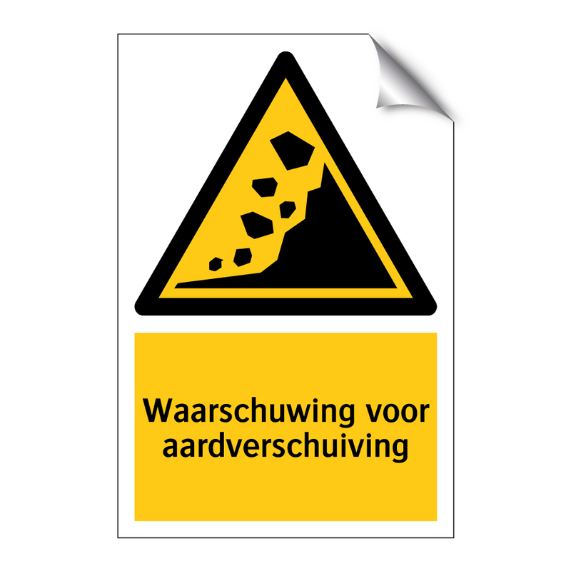 Waarschuwing voor aardverschuiving