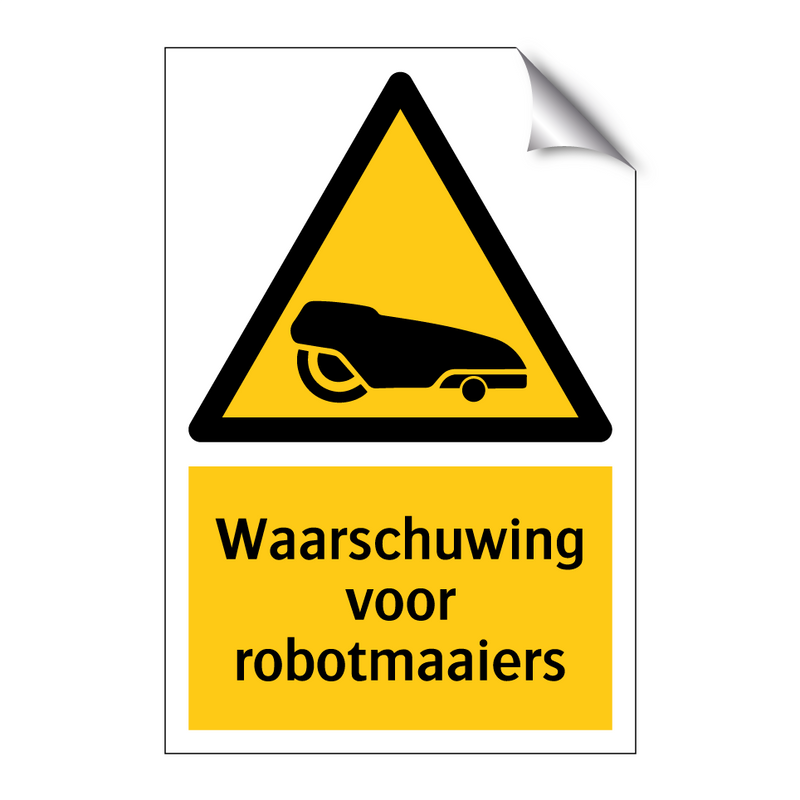 Waarschuwing voor robotmaaiers