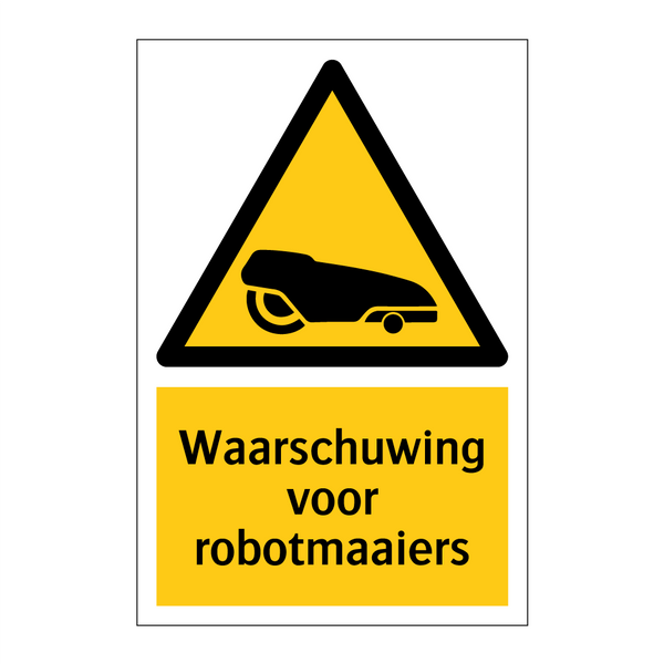 Waarschuwing voor robotmaaiers