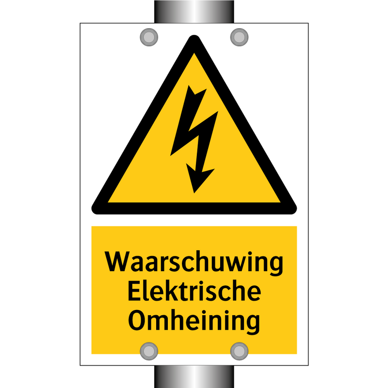 Waarschuwing Elektrische Omheining