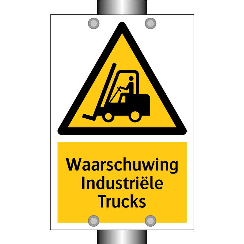 Waarschuwing Industriële Trucks