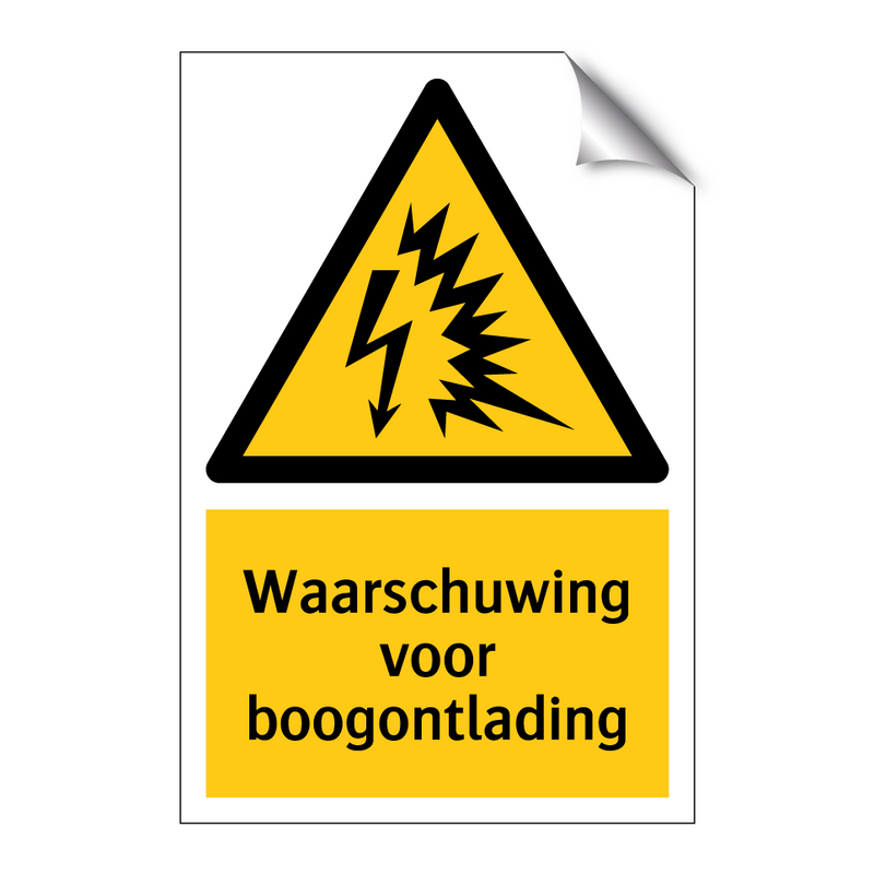 Waarschuwing voor boogontlading