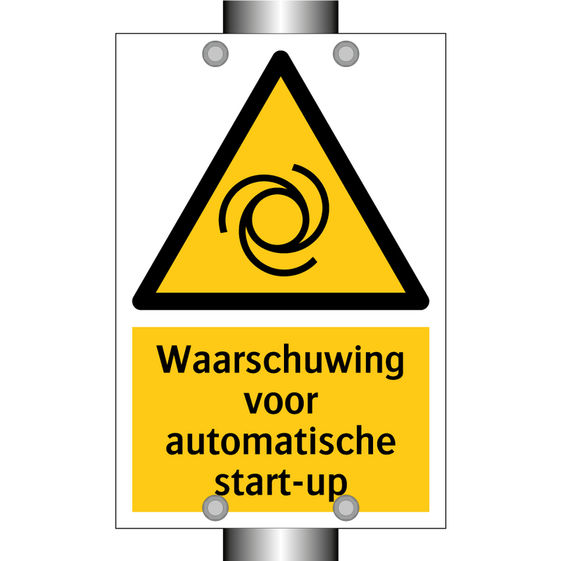 Waarschuwing voor automatische start-up