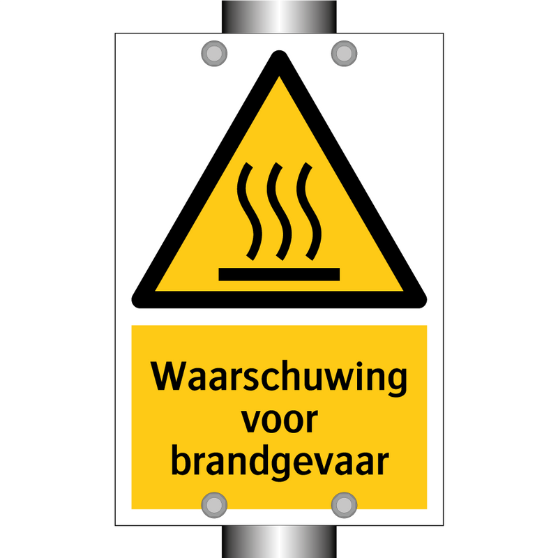 Waarschuwing voor brandgevaar