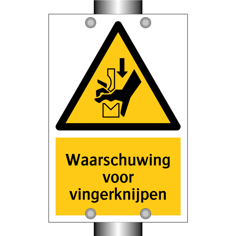 Waarschuwing voor vingerknijpen