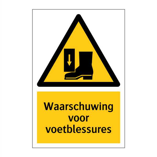 Waarschuwing voor voetblessures