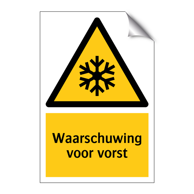 Waarschuwing voor vorst