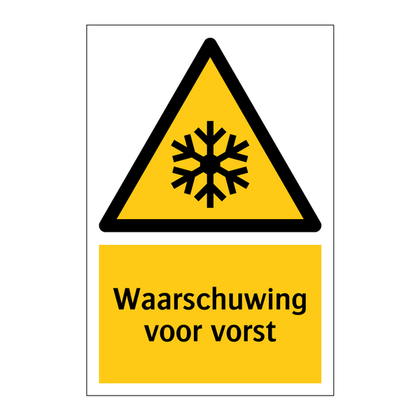 Waarschuwing voor vorst