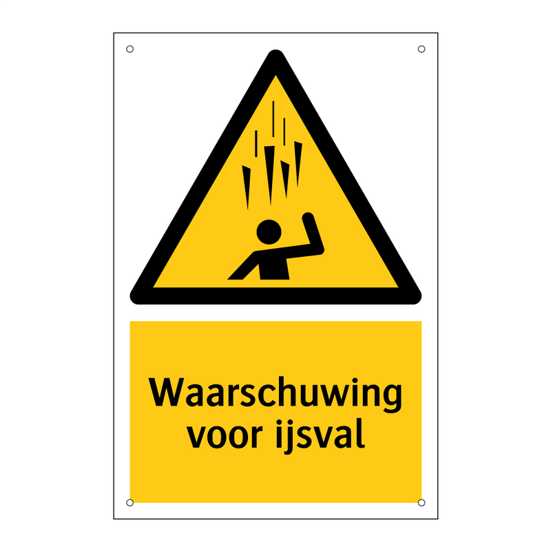 Waarschuwing voor ijsval