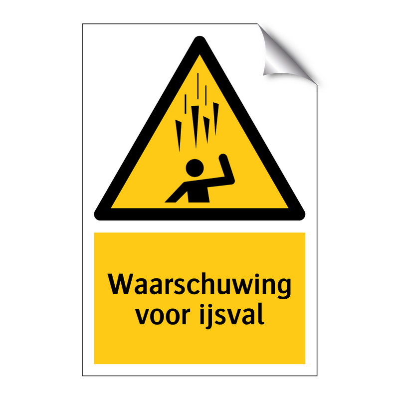 Waarschuwing voor ijsval