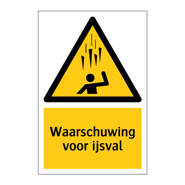 Waarschuwing voor ijsval