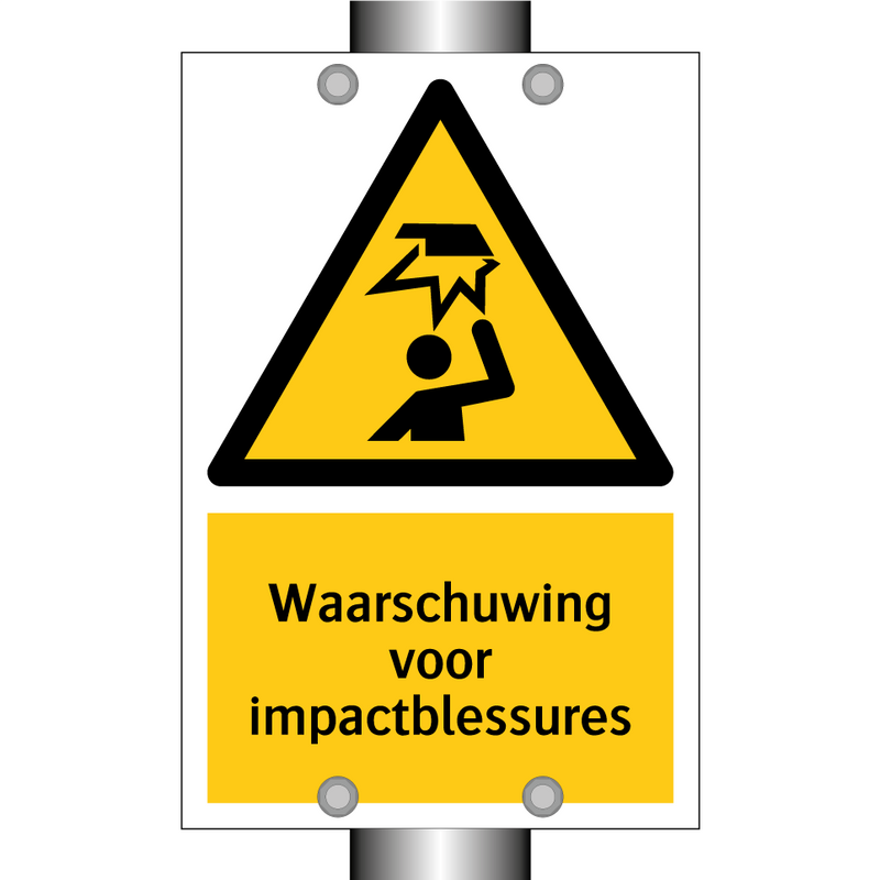 Waarschuwing voor impactblessures