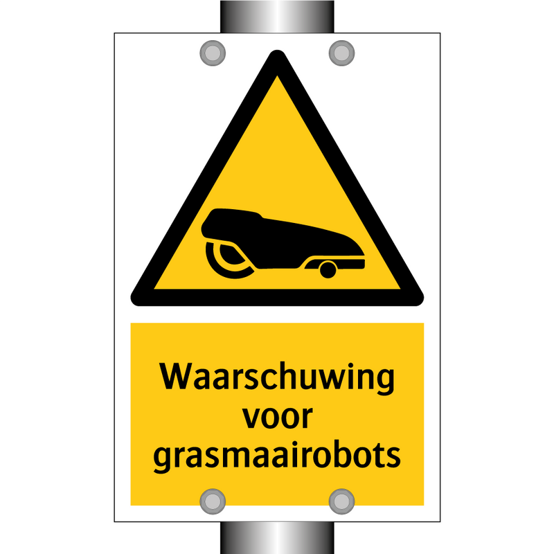 Waarschuwing voor grasmaairobots