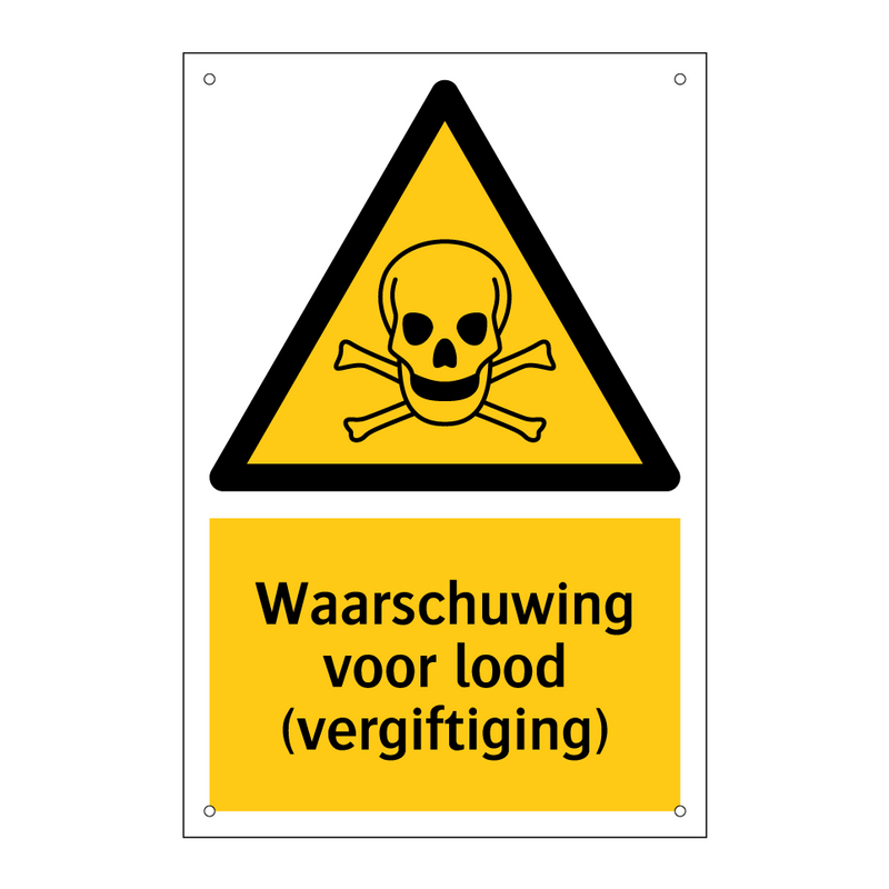 Waarschuwing voor lood (vergiftiging)