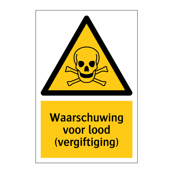 Waarschuwing voor lood (vergiftiging)