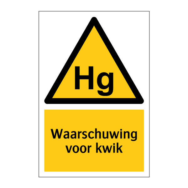 Waarschuwing voor kwik