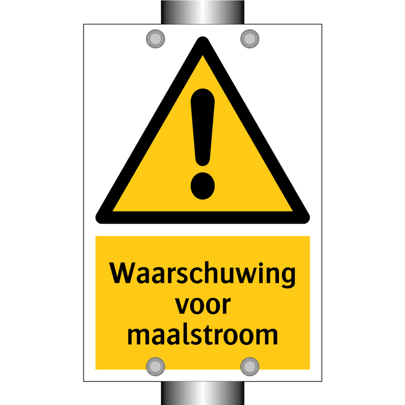 Waarschuwing voor maalstroom