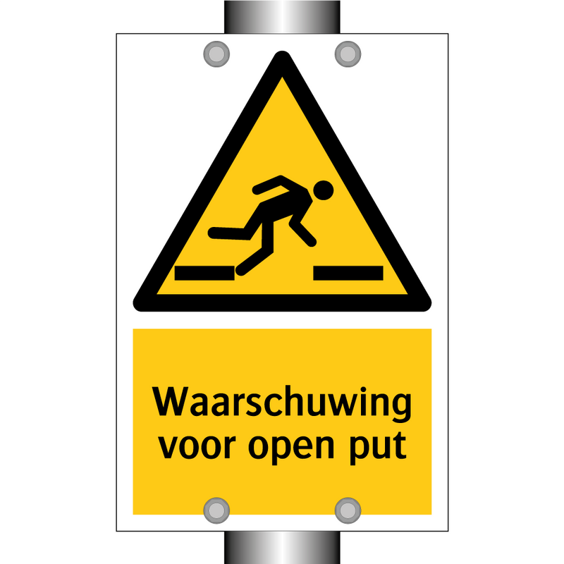 Waarschuwing voor open put