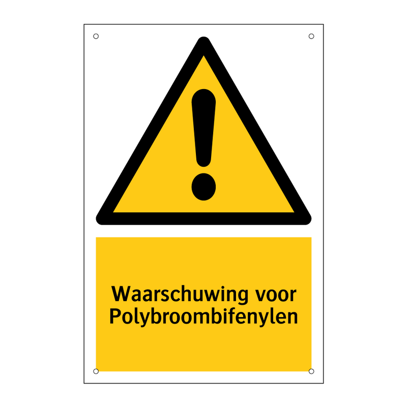 Waarschuwing voor Polybroombifenylen