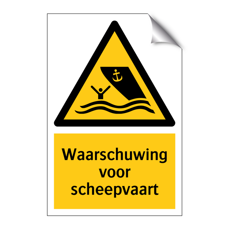 Waarschuwing voor scheepvaart