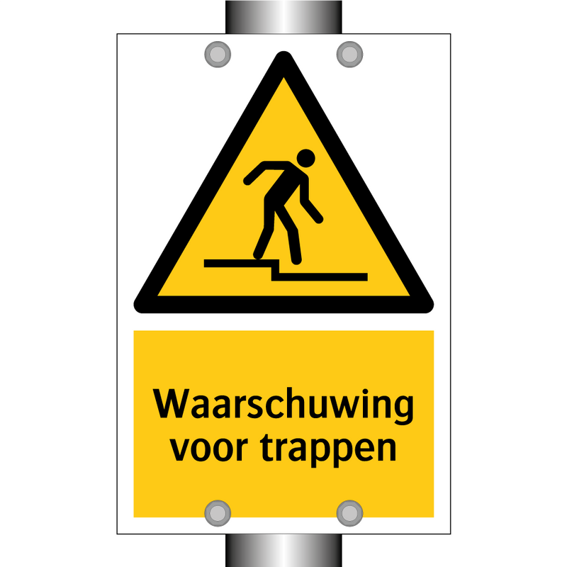 Waarschuwing voor trappen