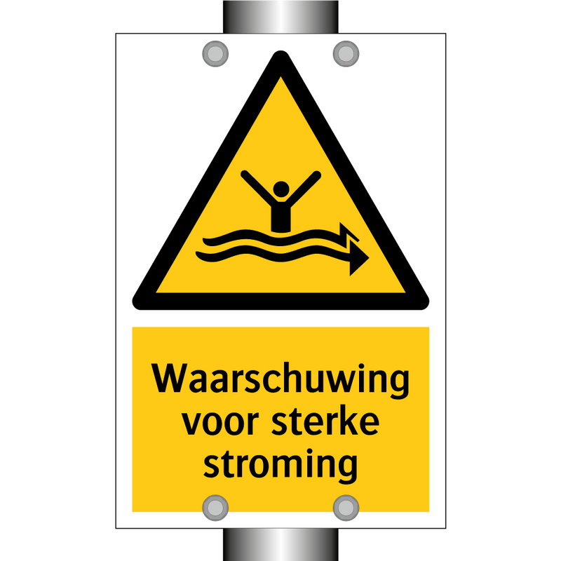 Waarschuwing voor sterke stroming