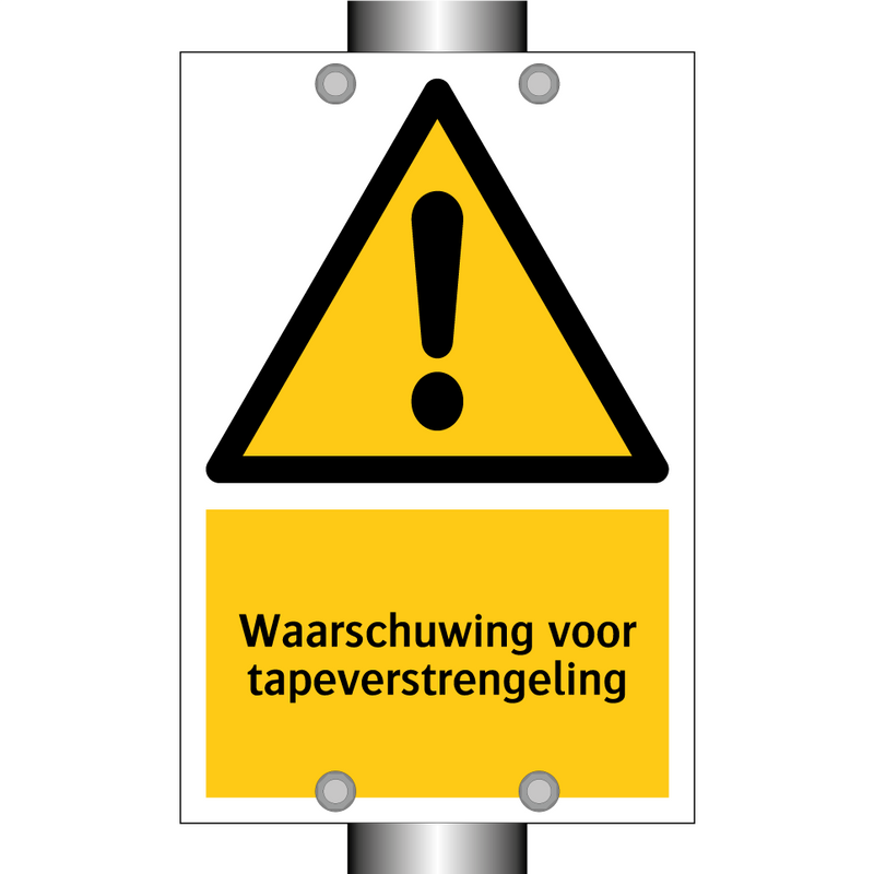 Waarschuwing voor tapeverstrengeling