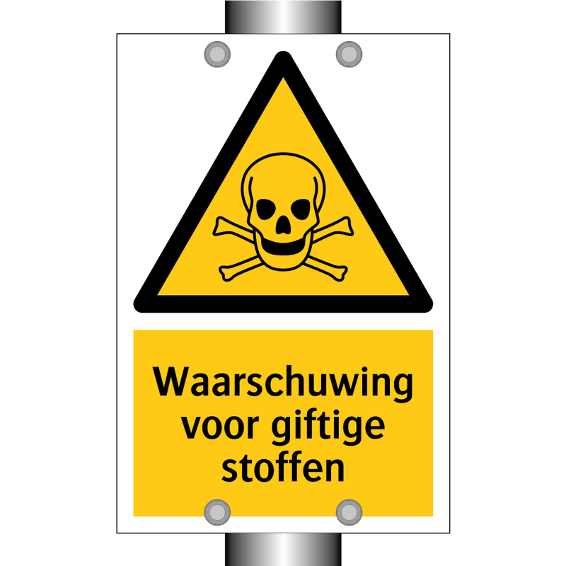 Waarschuwing voor giftige stoffen