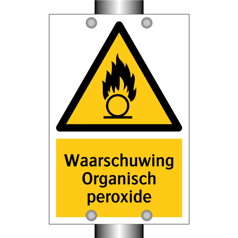 Waarschuwing Organisch peroxide