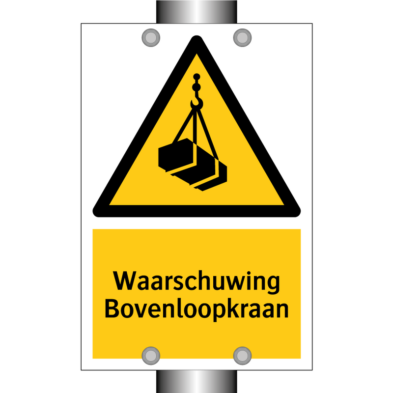 Waarschuwing Bovenloopkraan