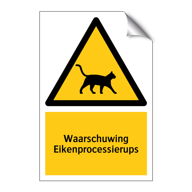 Waarschuwing Eikenprocessierups