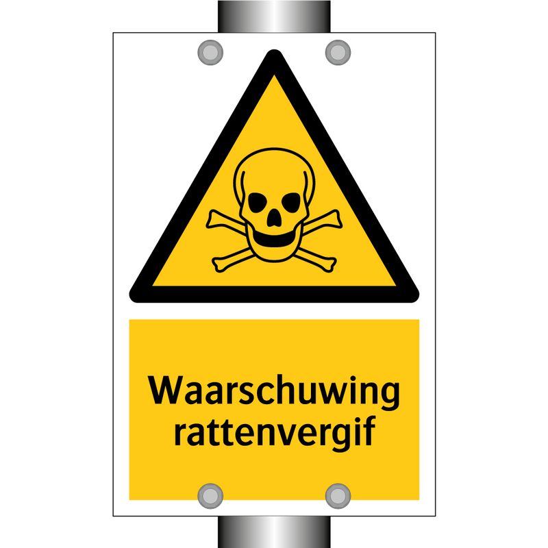 Waarschuwing rattenvergif